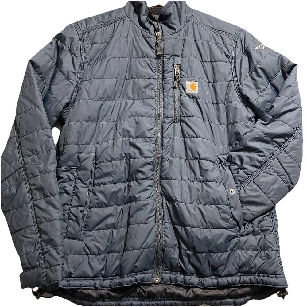 Carhartt Slate Gray Puffer Jacket